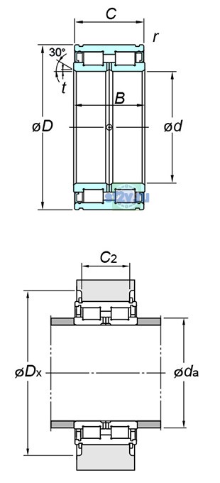 Фото подшипника DC5010N