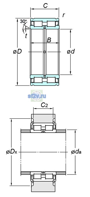 Фото подшипника DC5013N