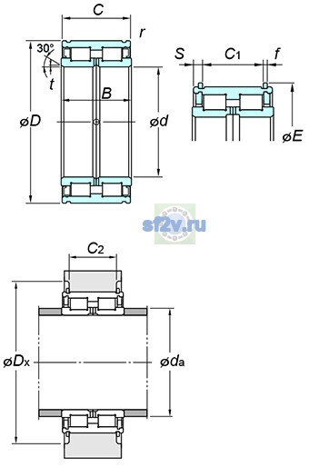 Фото подшипника DC5013NR