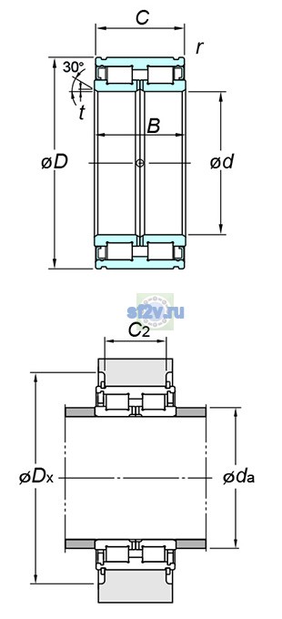 Фото подшипника DC5014N