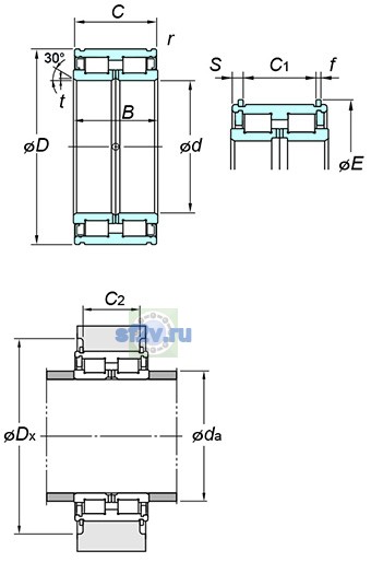 Фото подшипника DC5016NR