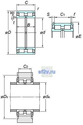 Фото подшипника DC5017NR