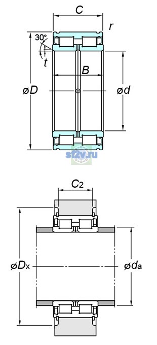 Фото подшипника DC5018N