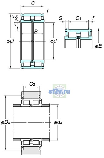 Фото подшипника DC5018NR
