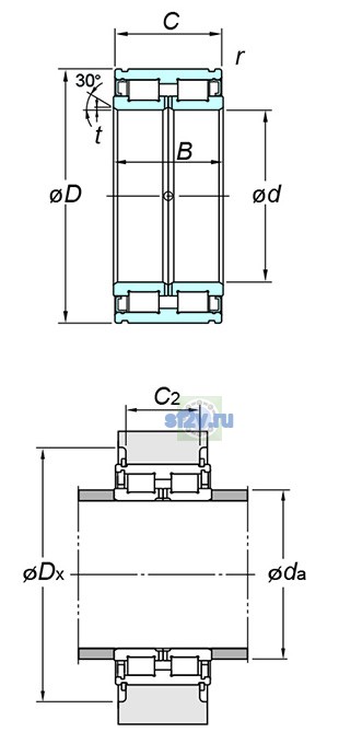 Фото подшипника DC5019N