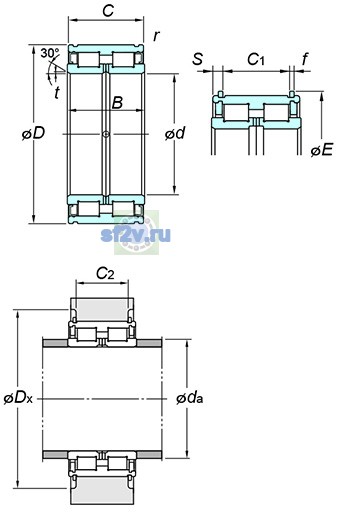 Фото подшипника DC5019NR