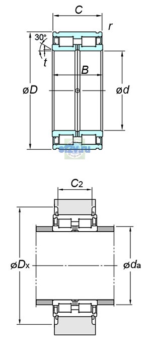Фото подшипника DC5022N