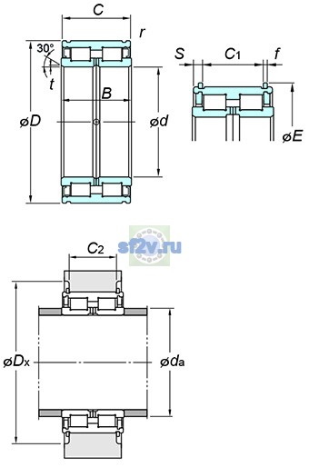 Фото подшипника DC5022NR
