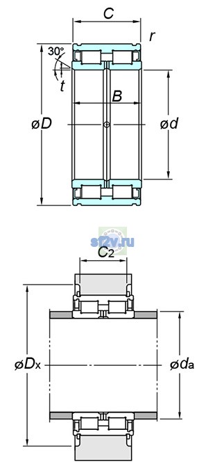 Фото подшипника DC5026N