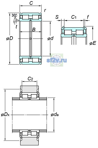 Фото подшипника DC5026NR