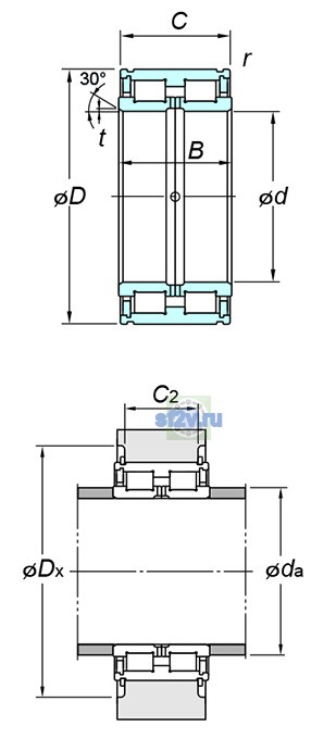 Фото подшипника DC5040N