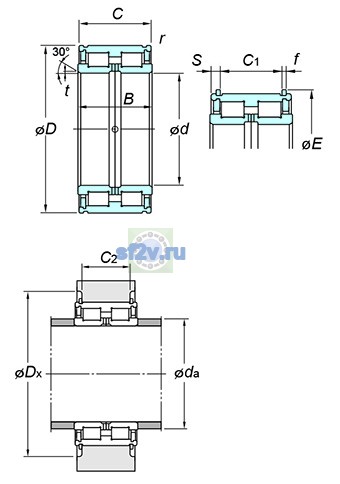 Фото подшипника DC5048NR