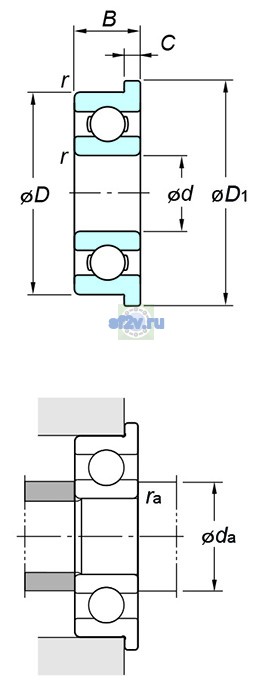 Фото подшипника F607