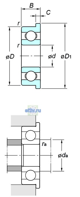 Фото подшипника F609