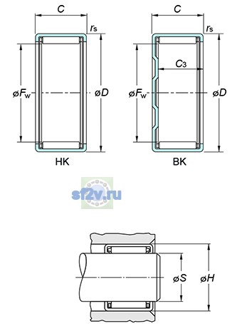 Фото подшипника HK1010