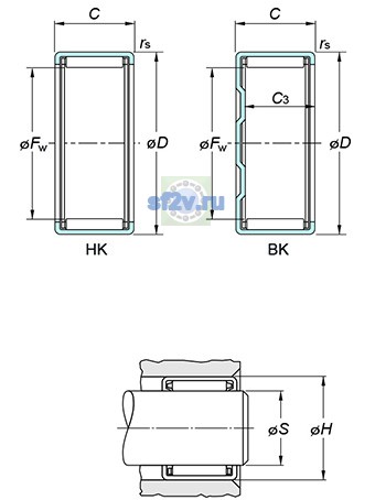 Фото подшипника HK4516