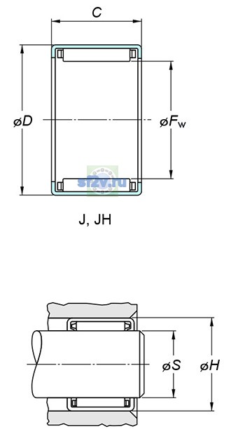 Фото подшипника JH-1010