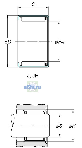 Фото подшипника JH-1110