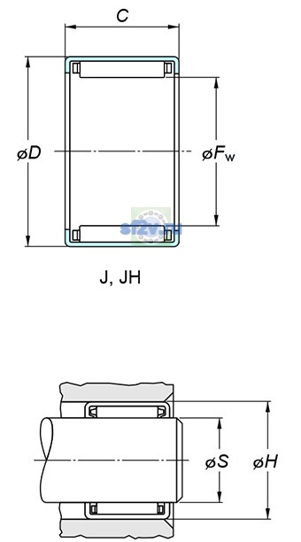 Фото подшипника JH-1816