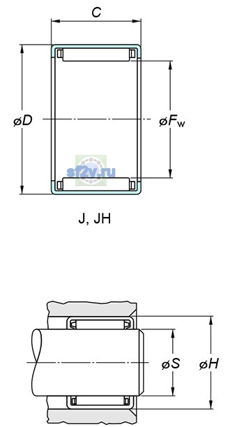Фото подшипника JH-2020