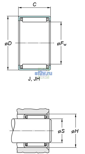 Фото подшипника JH-2212