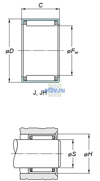Фото подшипника JH-98