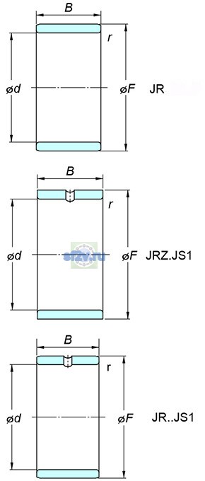 Фото подшипника JR10x14x11JS1