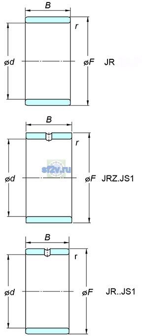Фото подшипника JR10x14x12