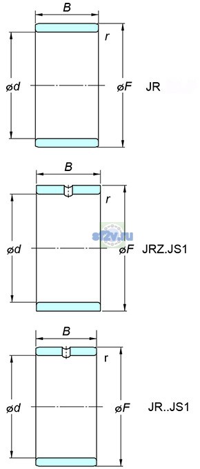 Фото подшипника JR10x14x13