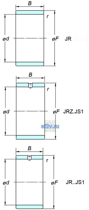 Фото подшипника JR12x15x22,5