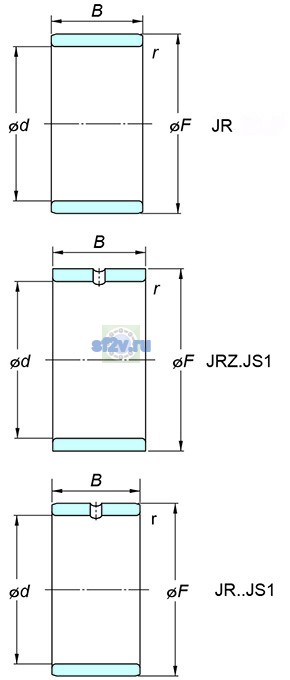 Фото подшипника JR12x16x16