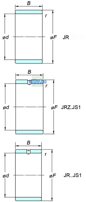 Фото подшипника JR130x150x50