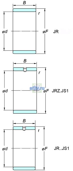 Фото подшипника JR140x160x50