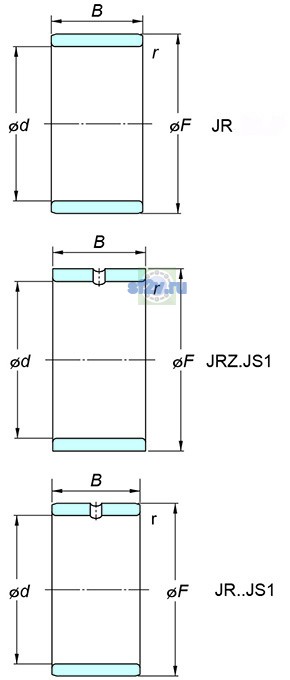 Фото подшипника JR14x17x17