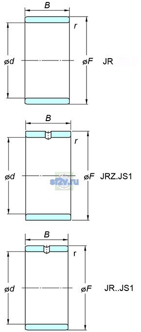 Фото подшипника JR150x165x40