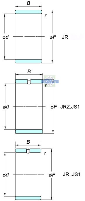 Фото подшипника JR17x20x20