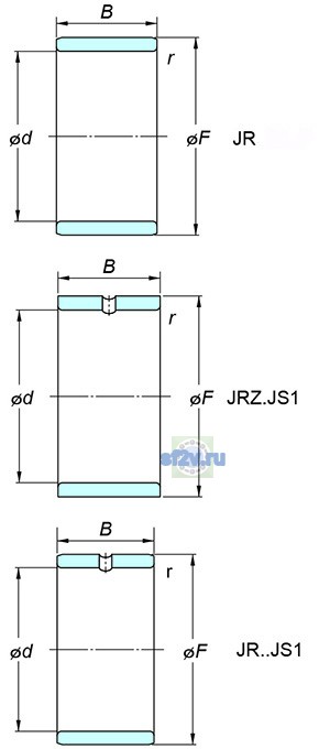 Фото подшипника JR20x25x16