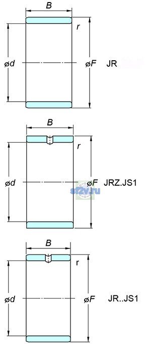 Фото подшипника JR20x25x16JS1