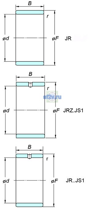 Фото подшипника JR20x25x20,5