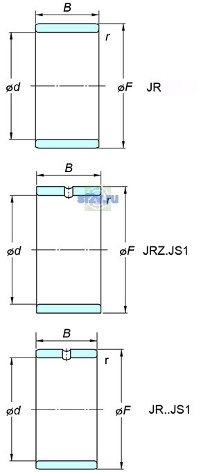 Фото подшипника JR20x25x26,5