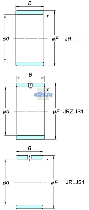 Фото подшипника JR20x25x38,5