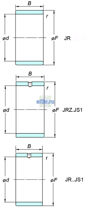 Фото подшипника JR22x26x16