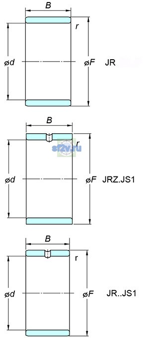 Фото подшипника JR25x30x20