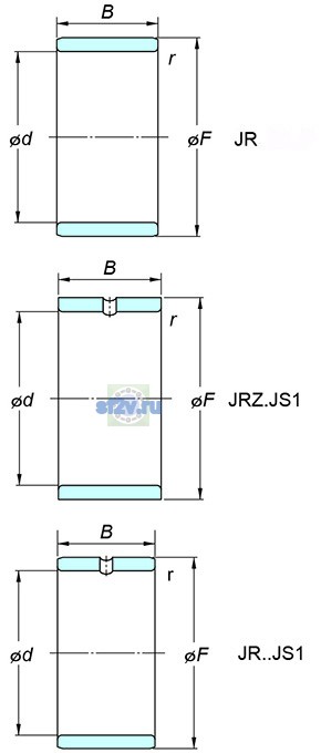 Фото подшипника JR25x30x20,5