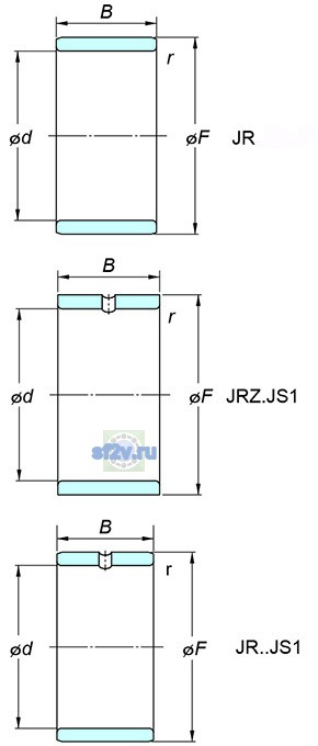 Фото подшипника JR25x30x26,5