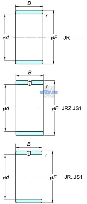 Фото подшипника JR28x32x20