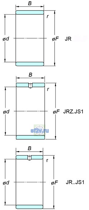 Фото подшипника JR28x32x30