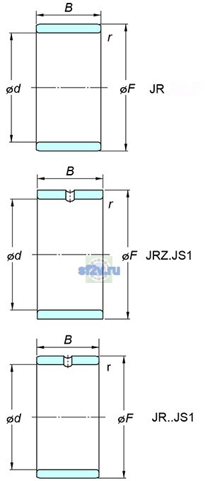 Фото подшипника JR30x35x17