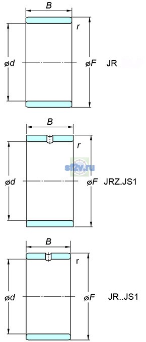 Фото подшипника JR30x35x32