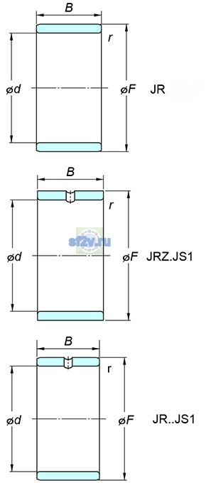 Фото подшипника JR32x40x36